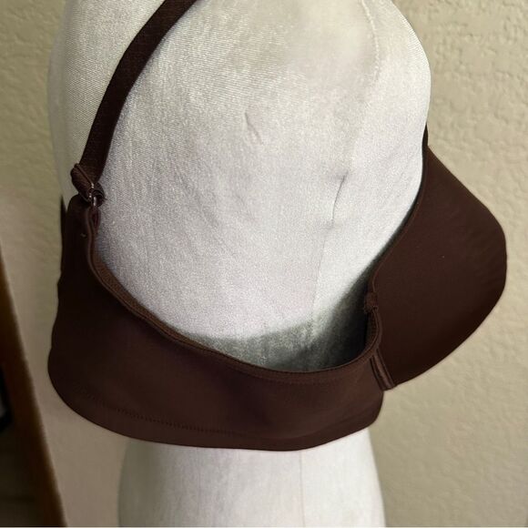 Vanity Fair 42C Beauty Back Back Smoother Full-Figure Wireless Bra 71380 Brown - Picture 9 of 10